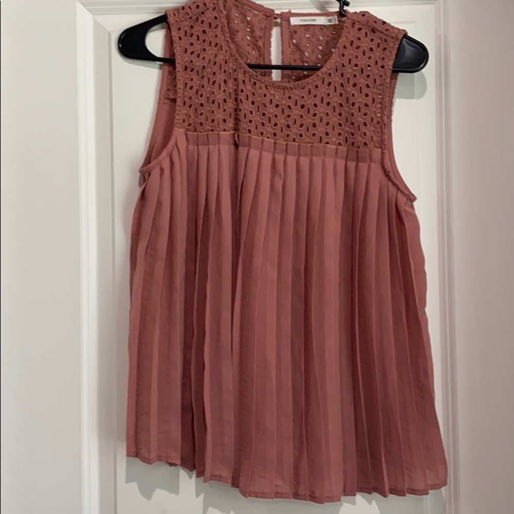 Mauve pink dress tank top.